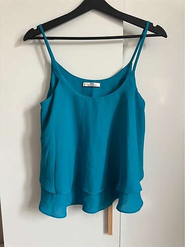 Mango askılı bluz