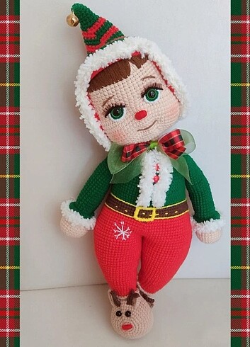 Amigurumi Noel bebek 