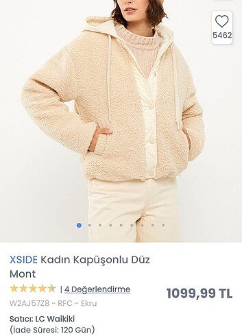 Lc waikiki peluş mont