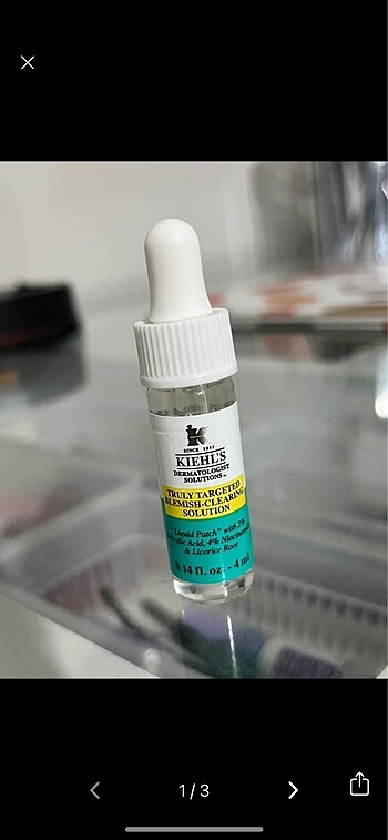 Kiehl?s truly targeted blemish solution