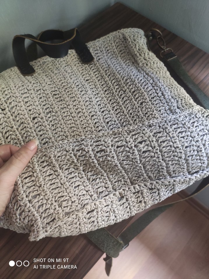 Örgü Bohem Tarzı Günlük Kadın Çantası - Görsel 5