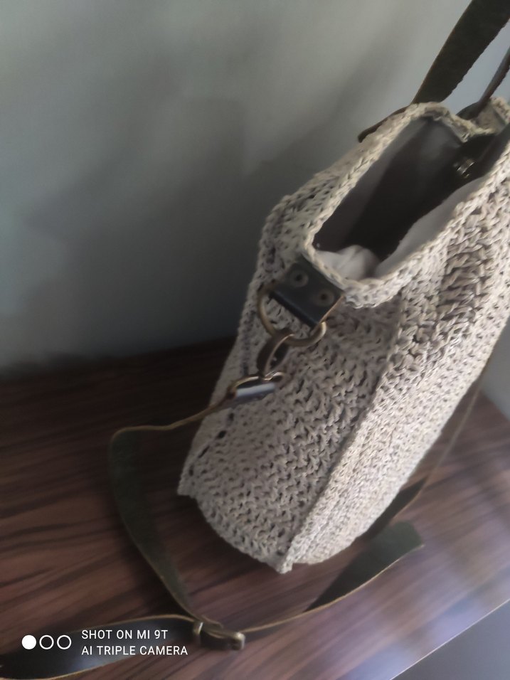 Örgü Bohem Tarzı Günlük Kadın Çantası - Görsel 4