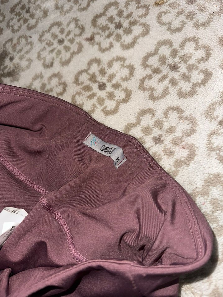 Bordo  Kadın Tayt - Görsel 3