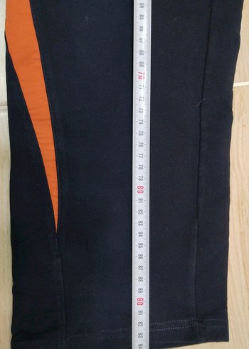 BEL 37,BOY 94, PAÇA 20CM Turuncu  LACİVERT Spor Pantolon Eşofman - Görsel 2