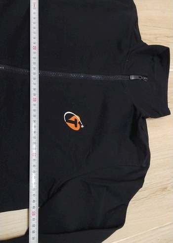 49 GÖĞÜS, 61 BOYU, Fermuarlı Siyaha yakın koyu lacivert Sweatshi - Görsel 2