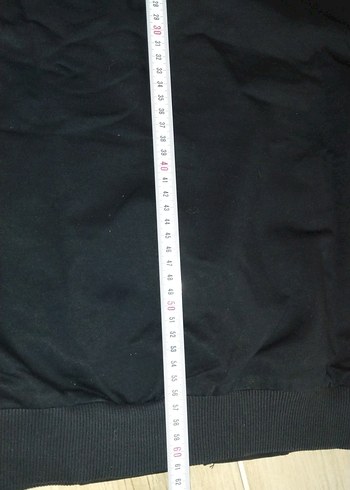 49 GÖĞÜS, 61 BOYU, Fermuarlı Siyaha yakın koyu lacivert Sweatshi - Görsel 10