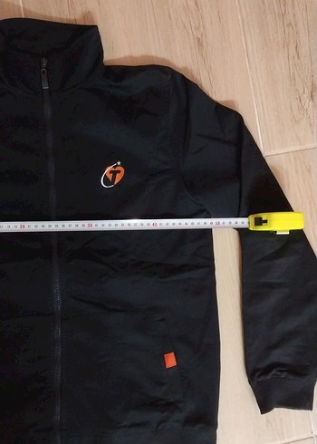 49 GÖĞÜS, 61 BOYU, Fermuarlı Siyaha yakın koyu lacivert Sweatshi - Görsel 7