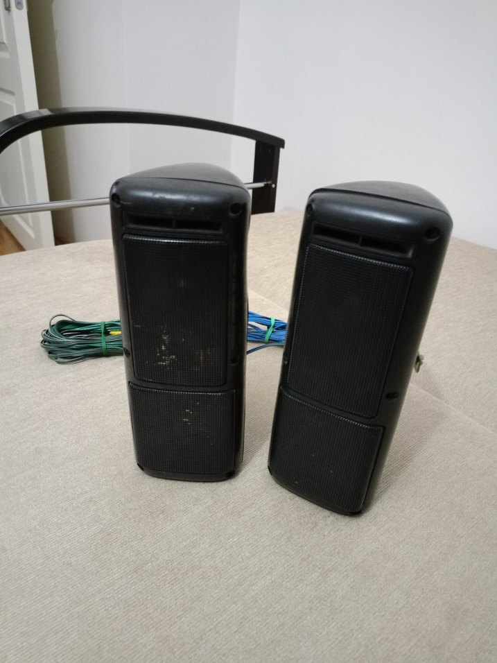 Siyah Taşınabilir Müzik Sistemi Hoparlörleri - Görsel 2