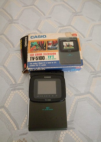 Casio TV-5100 Taşınabilir Renkli LCD Televizyon - Görsel 4