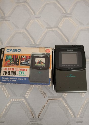 Casio TV-5100 Taşınabilir Renkli LCD Televizyon - Görsel 3