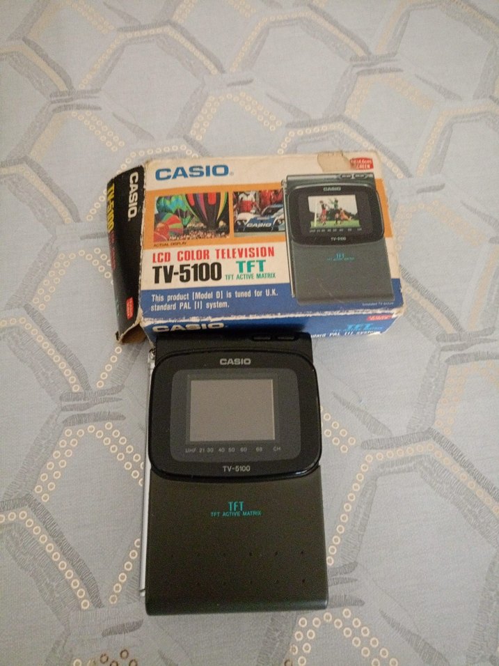 Casio TV-5100 Taşınabilir Renkli LCD Televizyon - Görsel 4