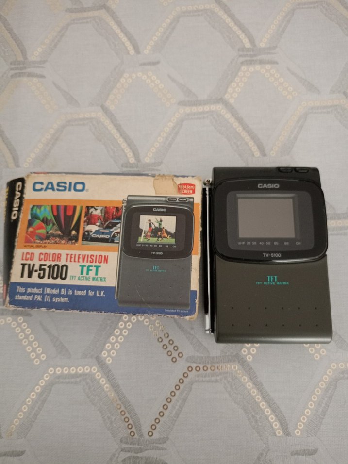 Casio TV-5100 Taşınabilir Renkli LCD Televizyon - Görsel 3