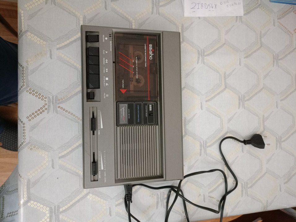 Saisho Gri Kaset Çalar Müzik Sistemi - Görsel 2