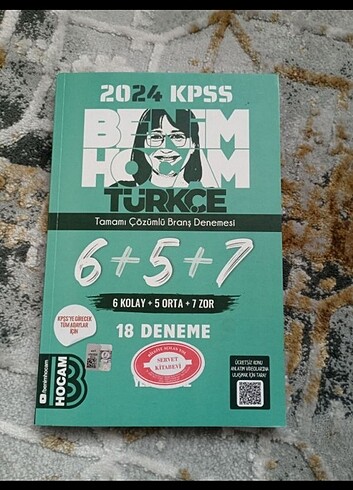 benim hocam kpss Türkçe branş denemesi