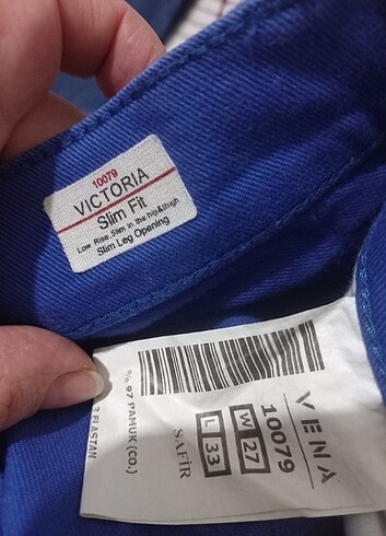 Vena marka Victor slim fit kot mavi BEDENİ W 27 L33 - Görsel 5