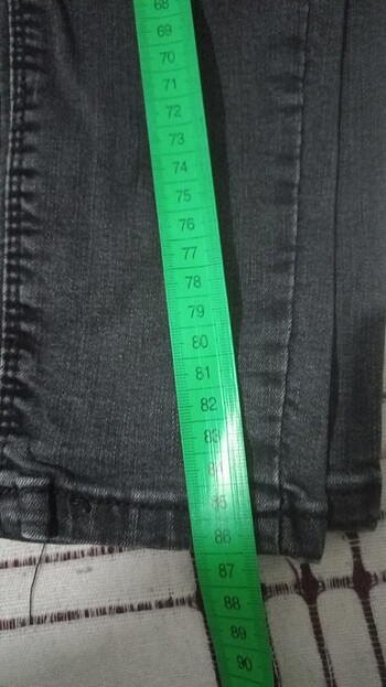 2 adet fiyatıdır lacivert taşlanmış siyah yırtık model  34 beden - Görsel 6