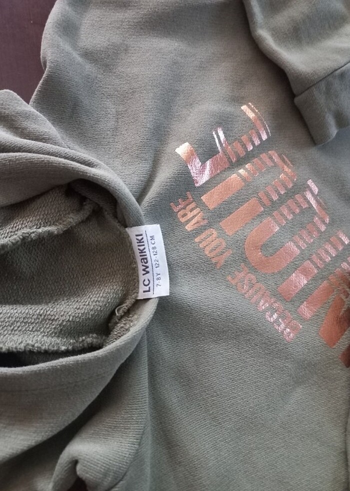 Swit tişört tunik tarzıdır 7.8 yaş uyumludur  - Görsel 5