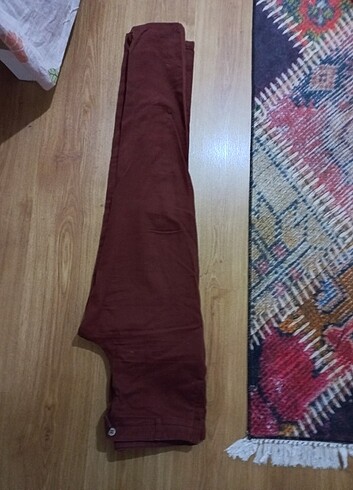 Bel34 boy 40 erkek pantalon çok ince fitilli kadife - Görsel 2