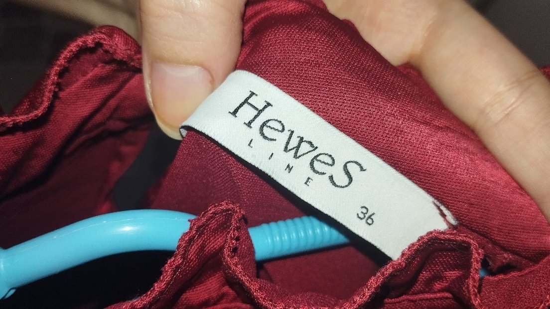 Bordo Uzun Fırfırlı Kadın tesettür Elbise - Görsel 3