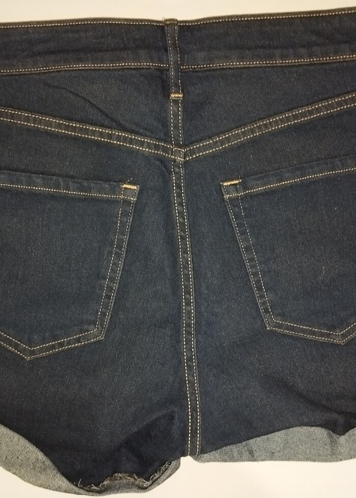 H&M kot şort - Görsel 3