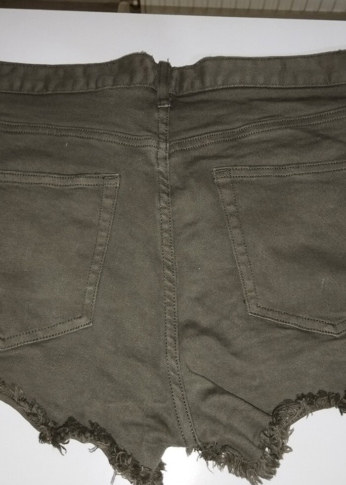 H&M kot şort - Görsel 2