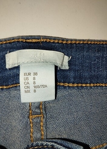 m Beden H&M kot şort 