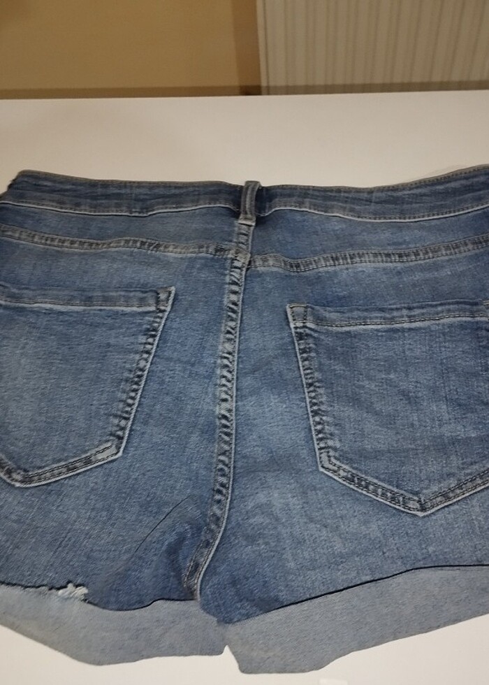 H&M kot şort - Görsel 2