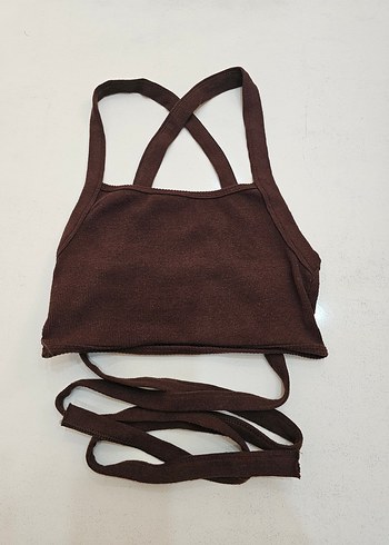 Kahverengi crop - Görsel 2