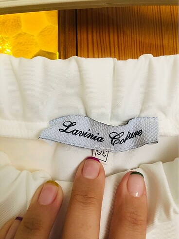 36 Beden beyaz Renk Lavinia couture