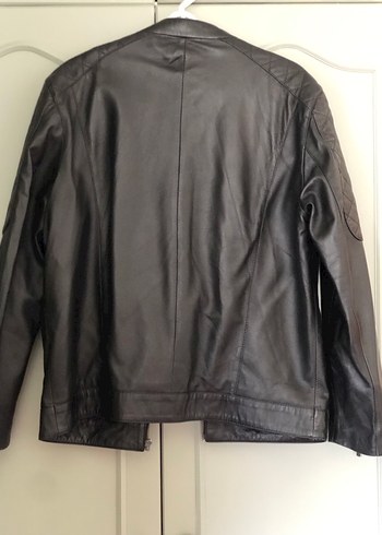 Erkek deri ceket / Unisex - Görsel 4