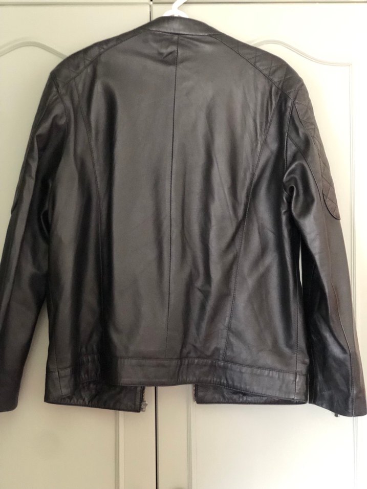 Erkek deri ceket / Unisex - Görsel 4
