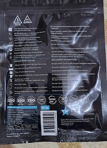 Diğer Tts international man patch