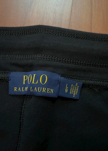 Ralph Lauren Siyah Erkek Regular Fit Kemerli Eşofman Altı - Görsel 3