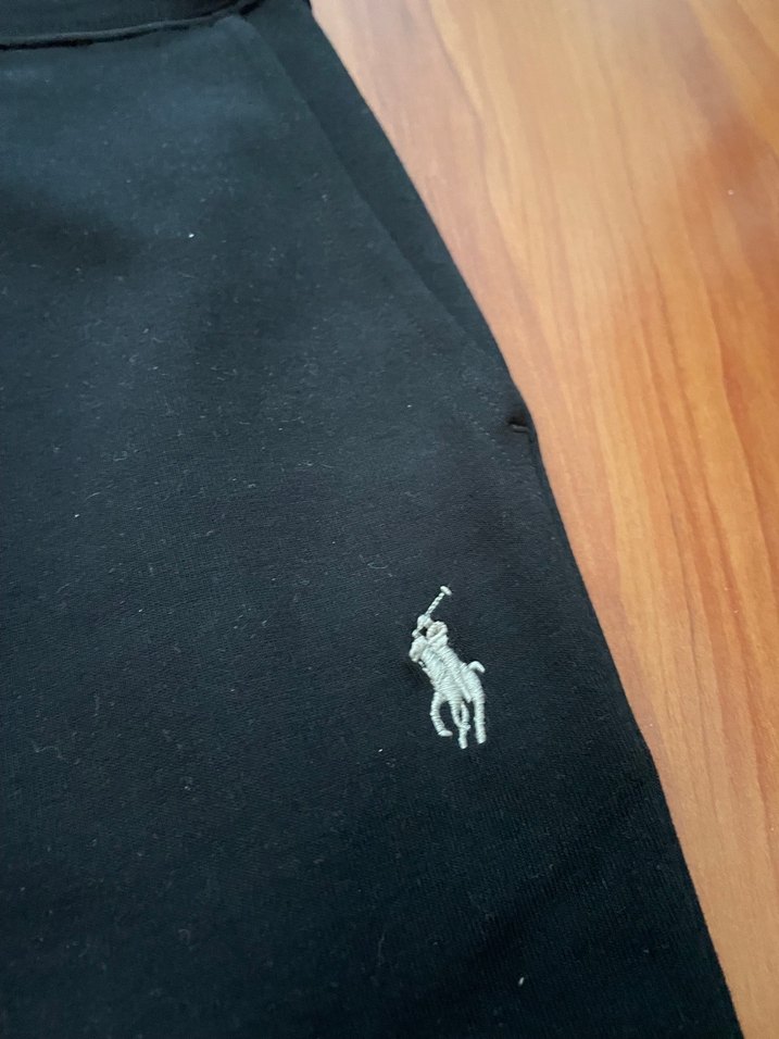 Ralph Lauren Siyah Erkek Regular Fit Kemerli Eşofman Altı - Görsel 2