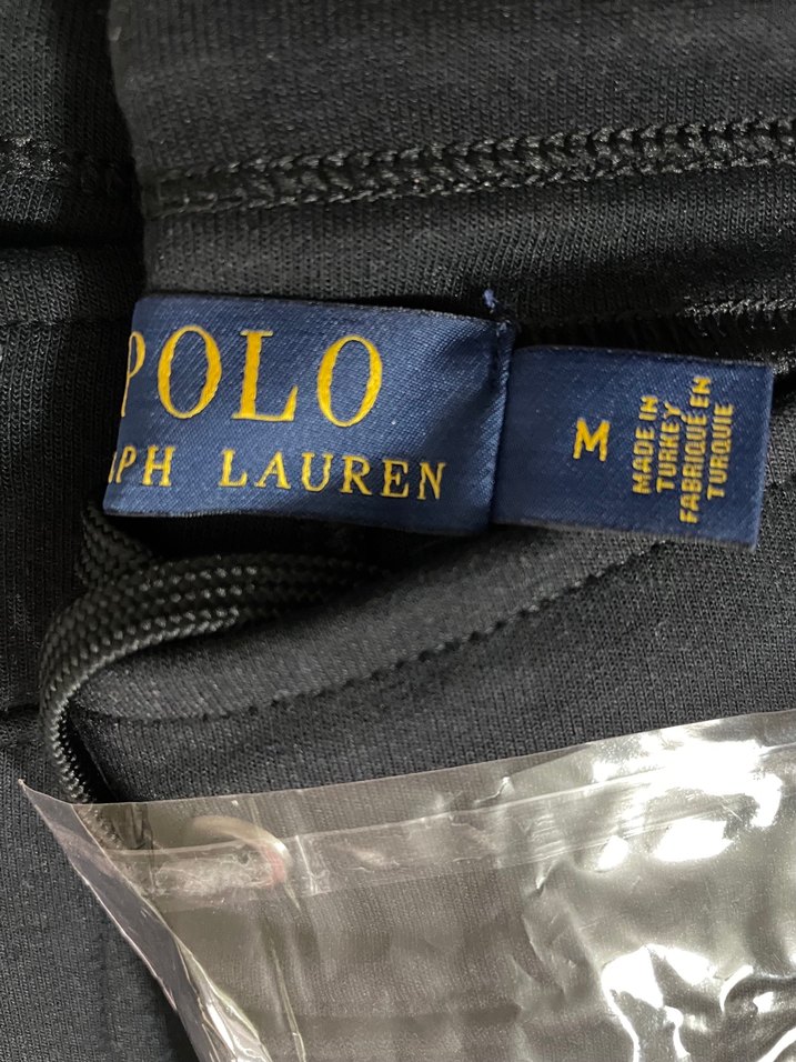 Ralph Lauren Siyah Erkek Regular Fit Kemerli Eşofman Altı - Görsel 4
