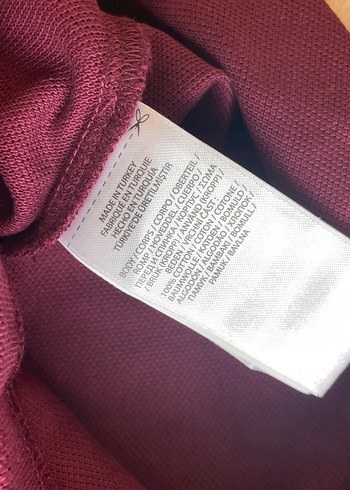 Ralph Laueren Bordo Polo Yaka Kısa Kollu Erkek Tişört - Görsel 4