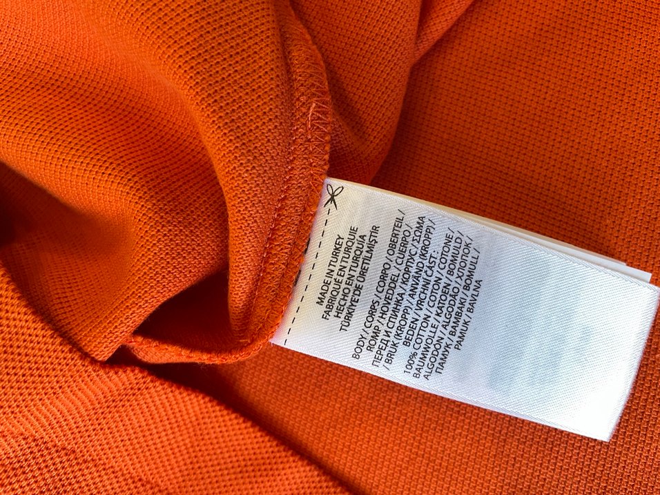 Ralph Lauren Turuncu Polo Yaka Kısa Kollu Tişört - Görsel 4
