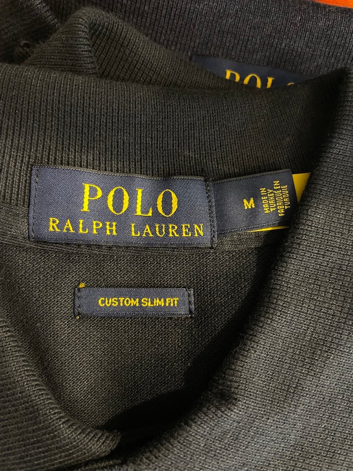 Ralph Lauren Lacivert Polo Yaka Kısa Kollu Erkek Tişört - Görsel 4
