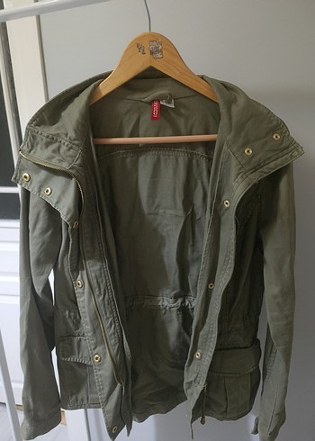 H&M Home Düğmeli, Keten Kumaşlı Kadın Ceket