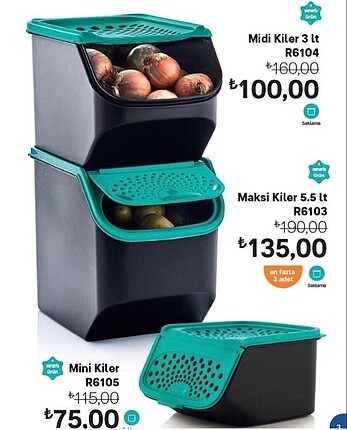 Beden Tupperware mini kiler sarımsaklık