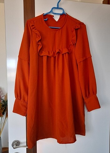 Kiremit rengi tunik