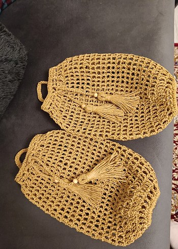 hasır poşetlik - Görsel 3