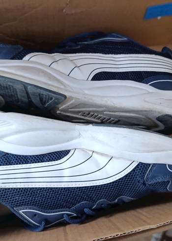 Lacivert Bağcıklı Erkek Spor Ayakkabı - Görsel 2