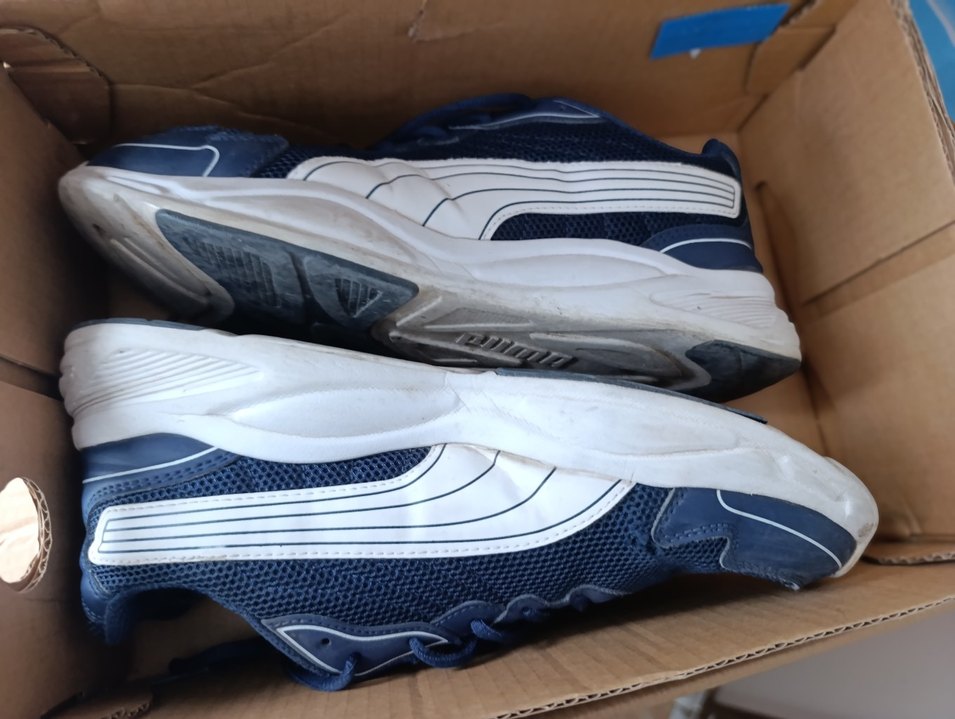 Lacivert Bağcıklı Erkek Spor Ayakkabı - Görsel 2