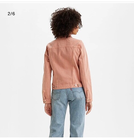 s Beden Levis denim ceket