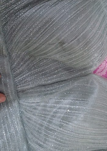 Alfabeta Straplez, Drapeli Uzun Mavi Nişan Elbisesi