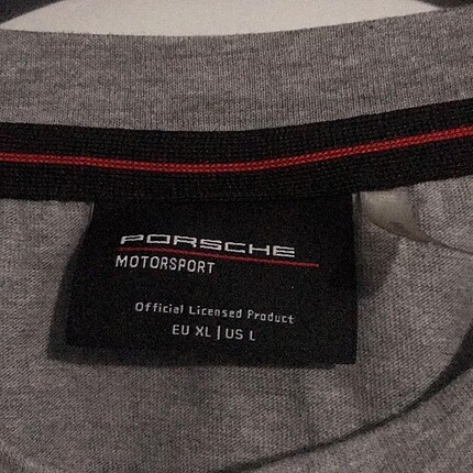l Beden Porsche gri tişört