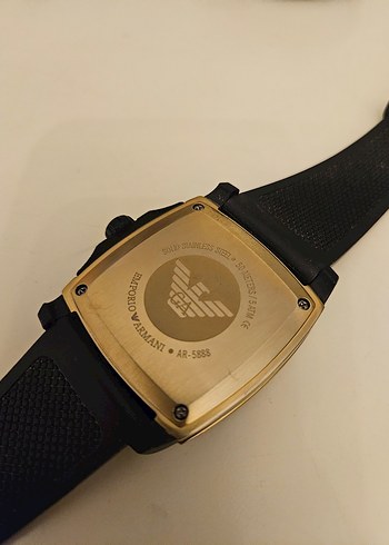 Emporio Armani Klasik Siyah Erkek Kol Saati - Görsel 2