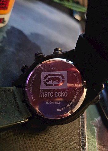 Marc Ecko Siyah Gotik Biker Erkek Kol Saati - Görsel 3