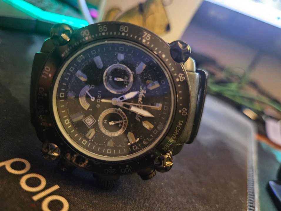 Marc Ecko Siyah Gotik Biker Erkek Kol Saati - Görsel 2